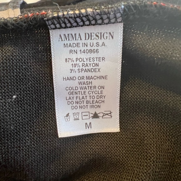 Anna Designs, oversized light weight sweater.  Very colorful - Picture 3 of 3